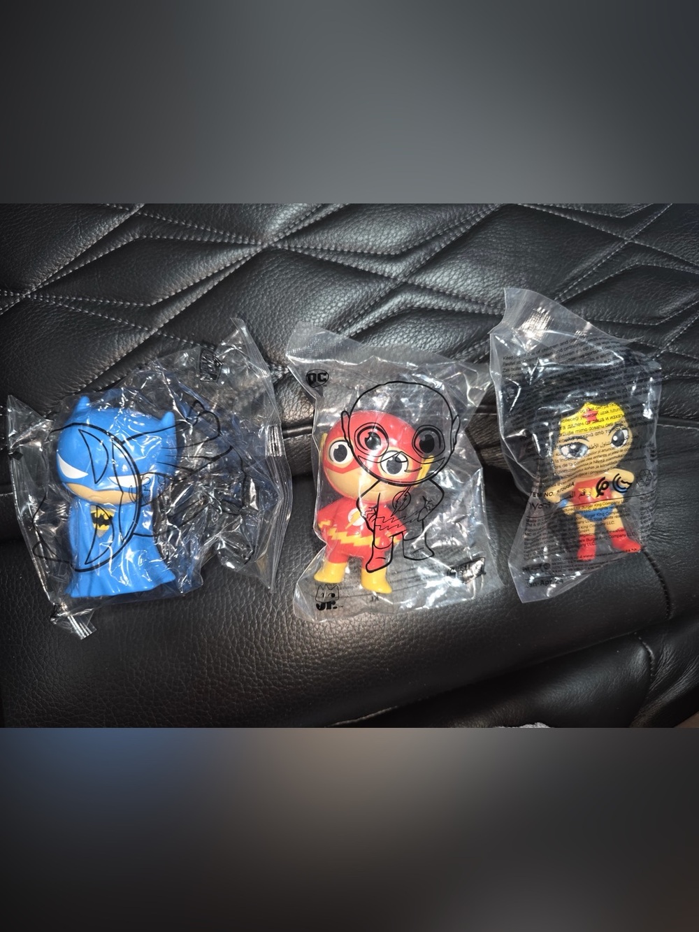 Burger King Justice League Toys DC Comics Kids Meal Figure Lot Set Of 3